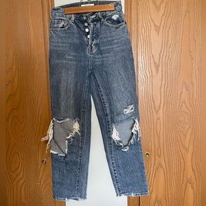 Pacsun Women’s High Rise Straight Jeans Size 23
